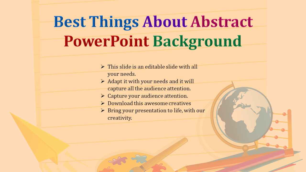 Free - Amazing Abstract PowerPoint Background Slide Template